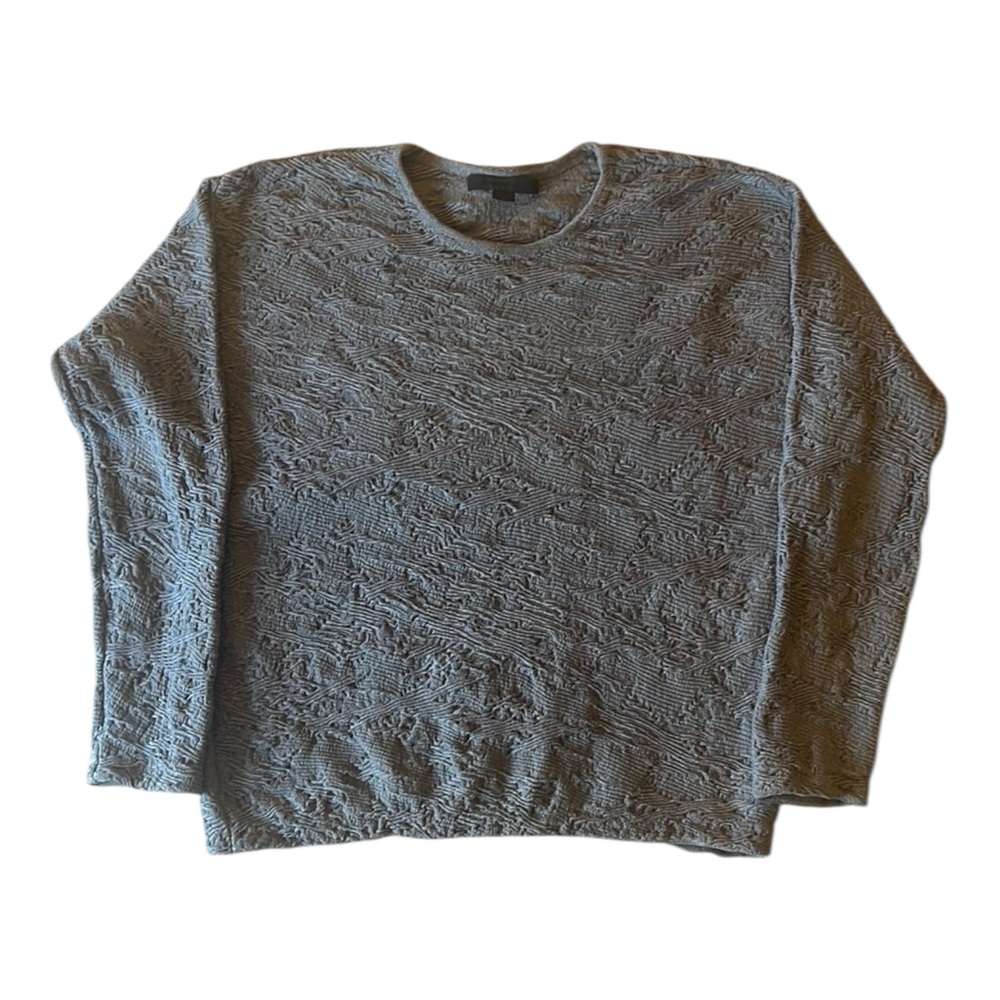 Alexander Wang Y2K era‎ gray knit cotton top. Size Medium